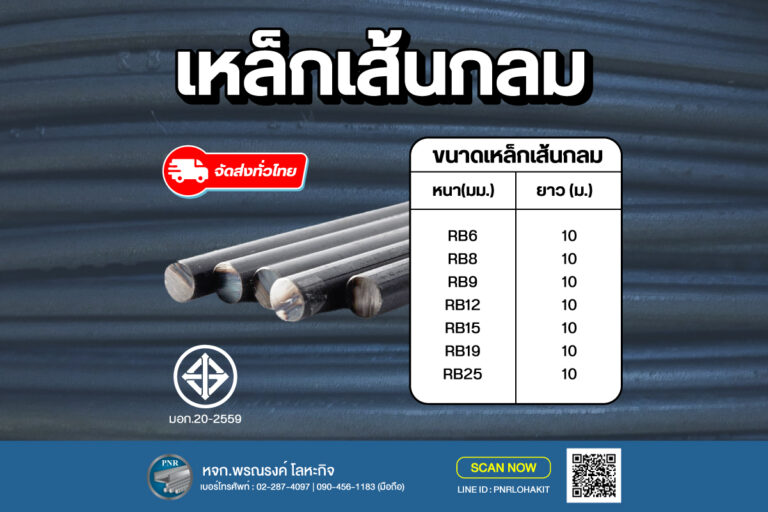 เหล็กเส้นกลม
