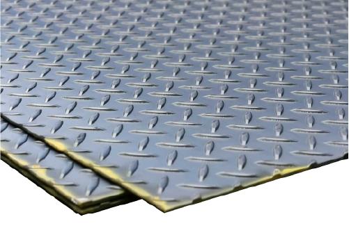 เหล็กแผ่นลาย Checker Plate-1